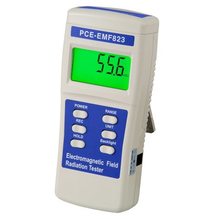 PCE INSTRUMENTS Electromagnetic Gauss Meter, up to 20 micro Tesla PCE-EMF 823